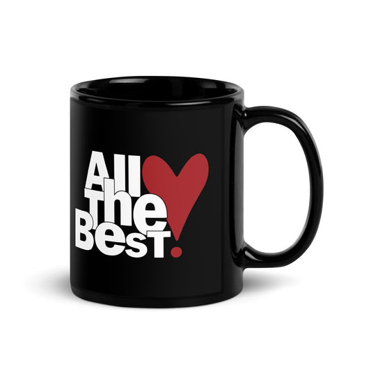 All the Best Black Mug (design by Rosalyn) - All the Best: Research & Timelines